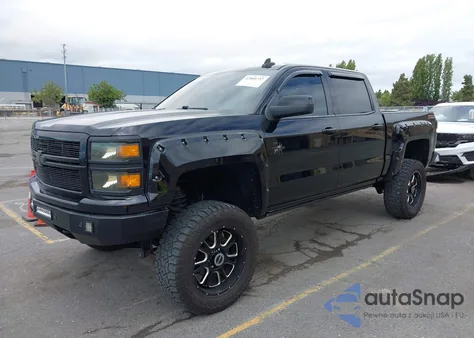2015 Chevrolet Silverado 1500 2Lz из США, поврежденный, VIN 3GCUKSEJ4FG458900
